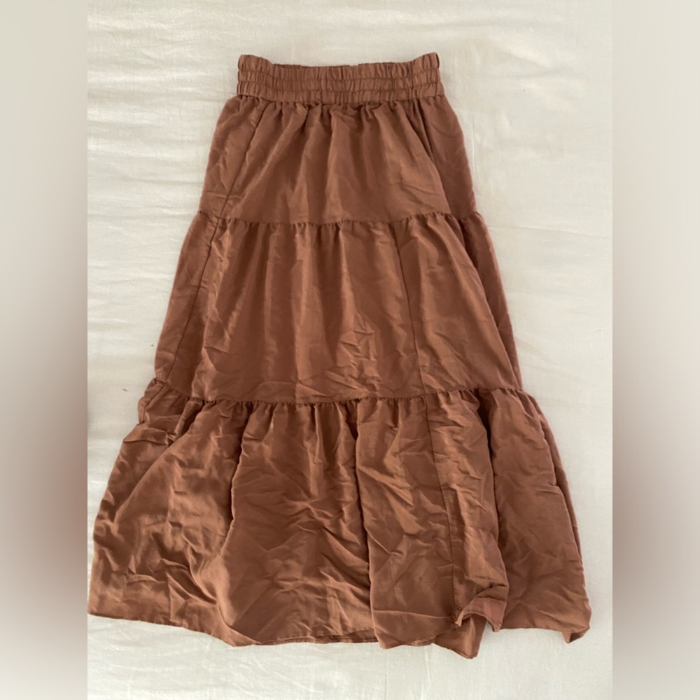 Eesome Rust Pink Skirt